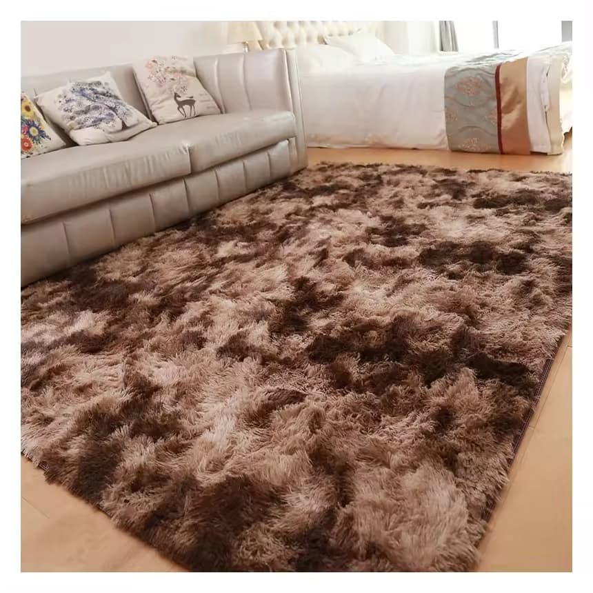 Tapete Peludo Felpudo 1,50 X 1,00 Várias Cores Para Sala E Quarto