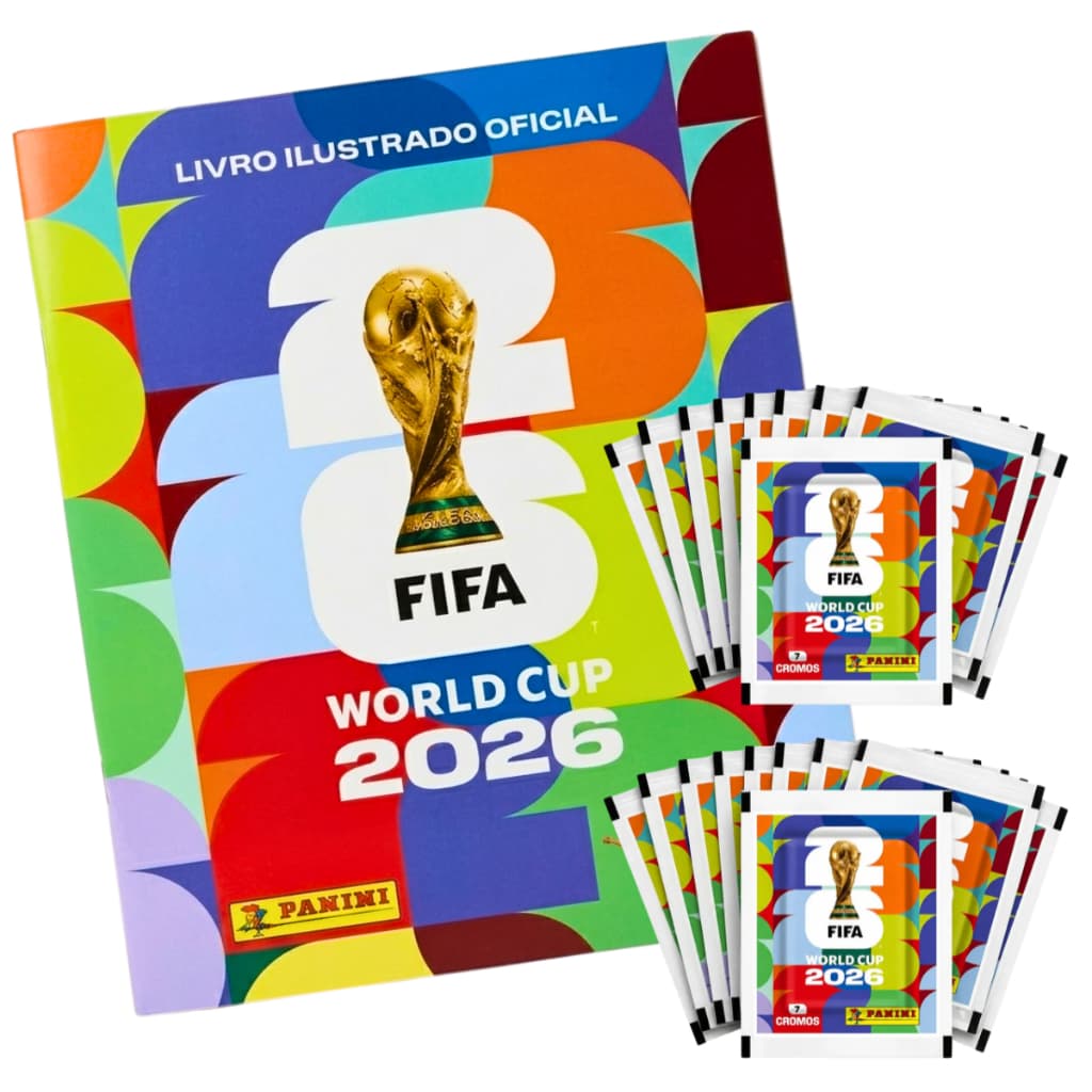 Album Capa Mole Brochura Figurinhas Copa Do Mundo Fifa 2026