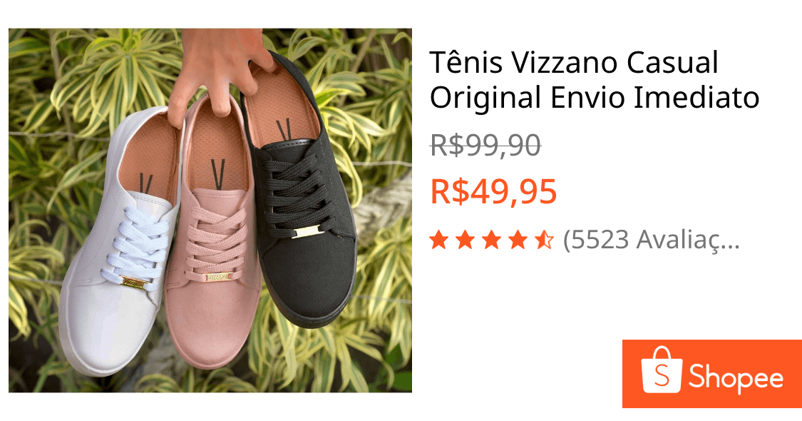 Tênis Vizzano Casual Original Envio Imediato
